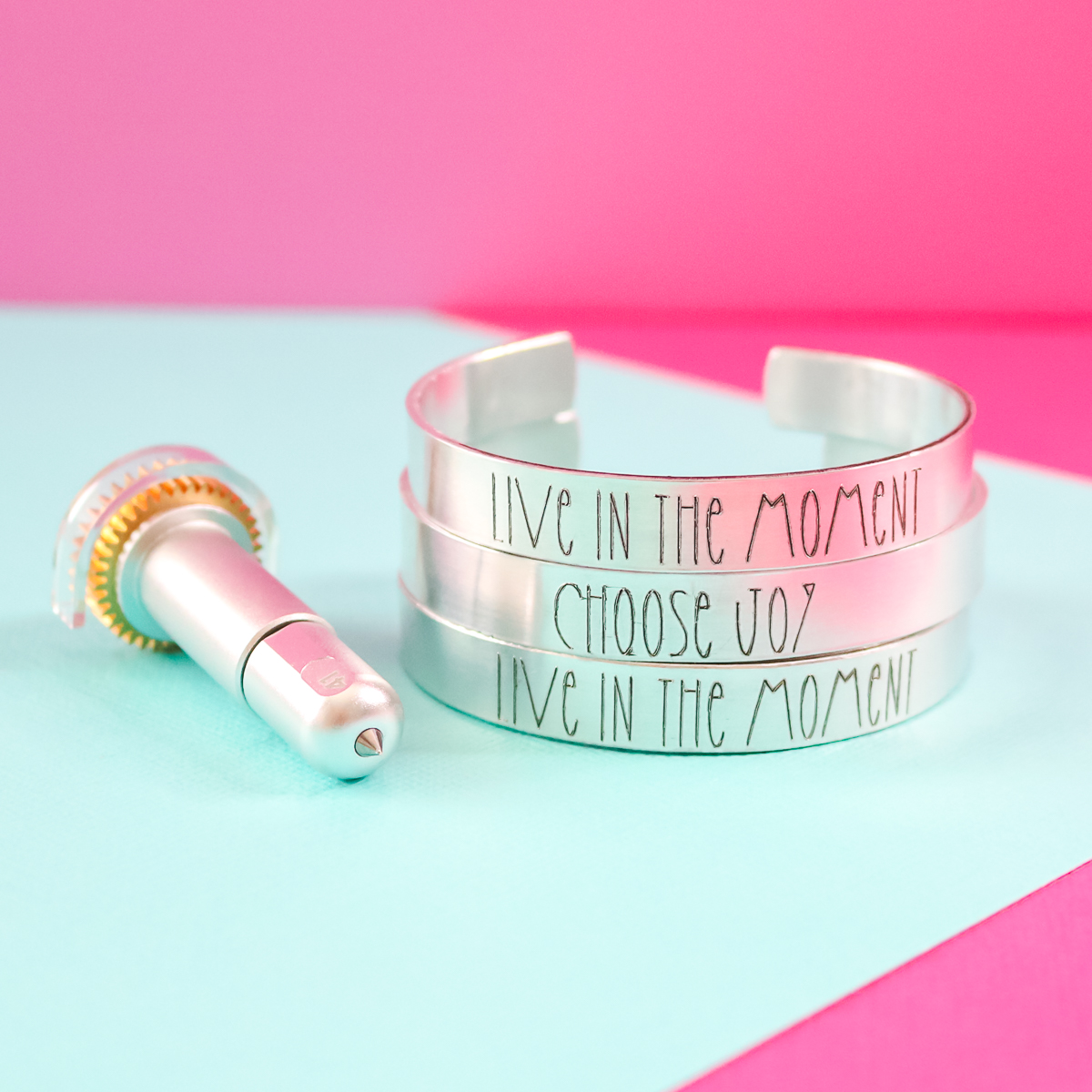 Cricut Maker Engraving: How to Engrave Aluminum Bracelets