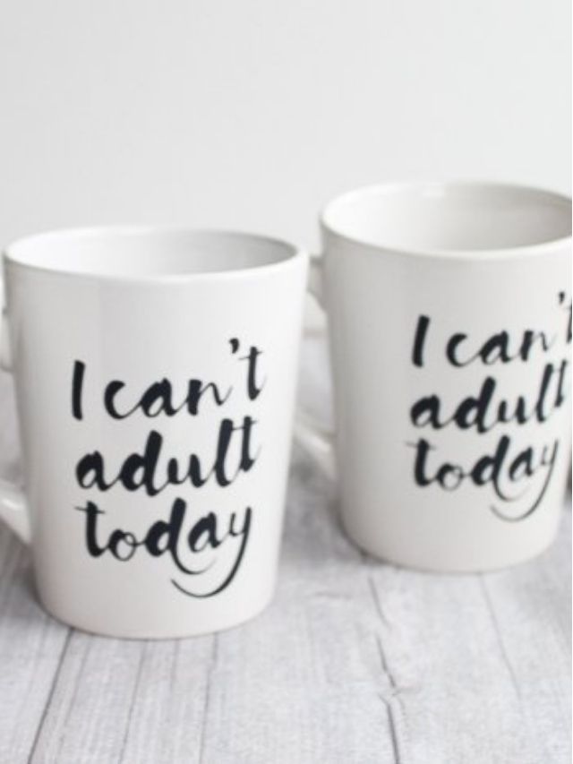 Vinyl or Heat Transfer Vinyl on Mugs? Which is Better? Story Angie