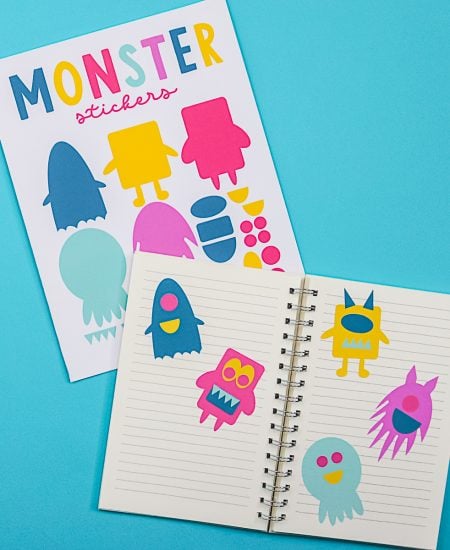 monster sticker sheet