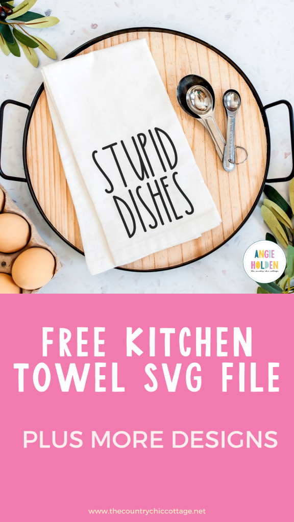 free kitchen towel svg