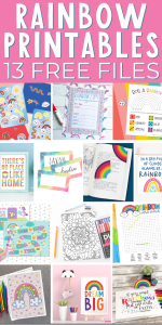 Free Printable Art for Kids Plus More Rainbow Printables - Angie Holden The Country Chic Cottage