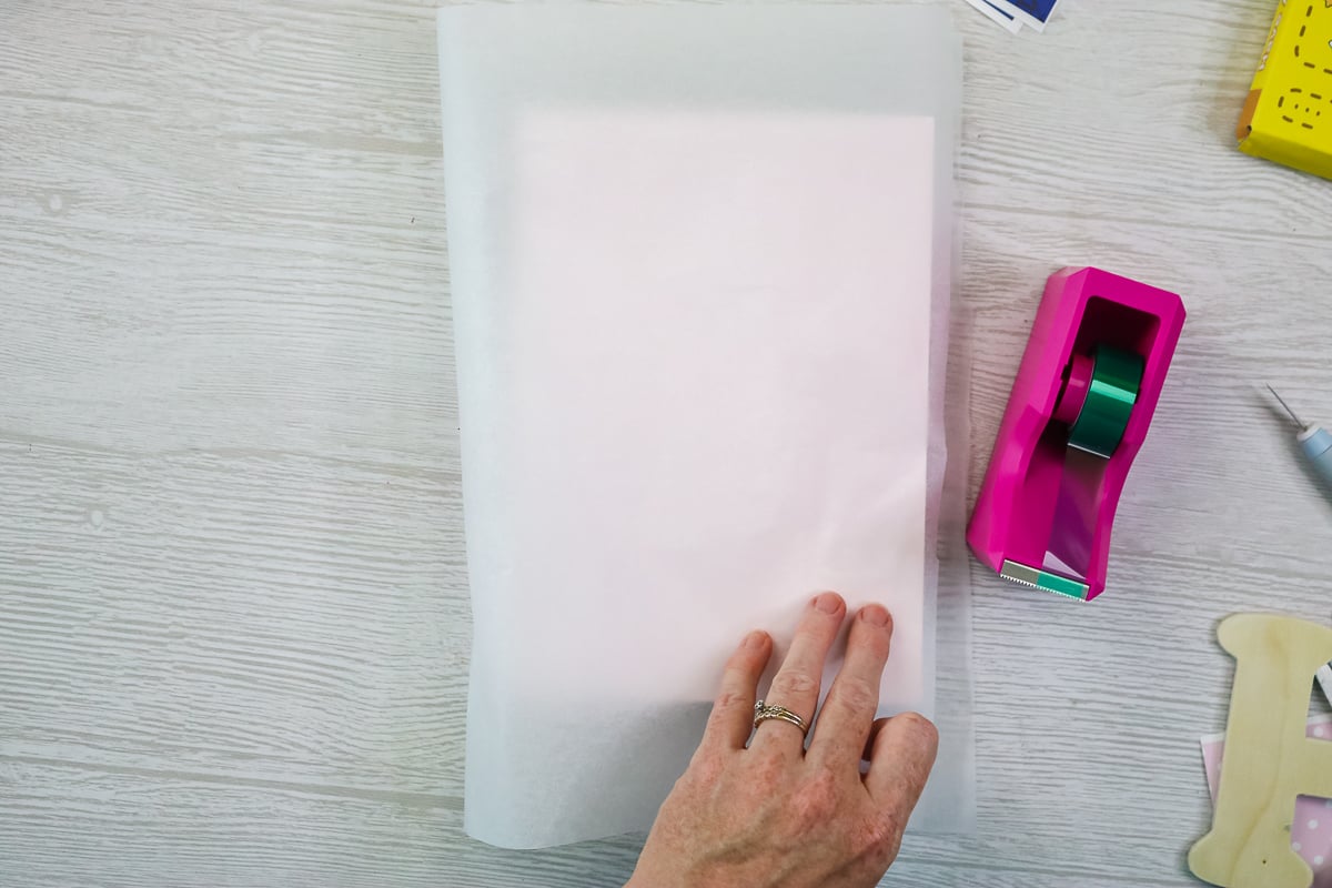 using protective paper for sublimation