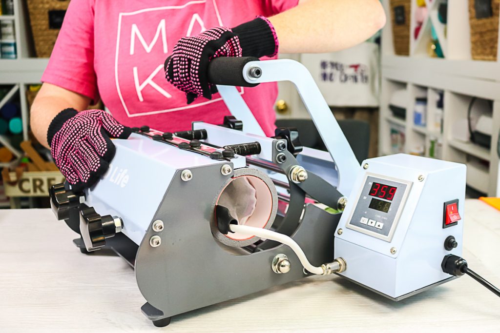 How to Use a Tumbler Press for Tumblers and Mugs Angie Holden The
