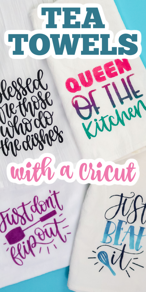 torchons de cuisine cricut