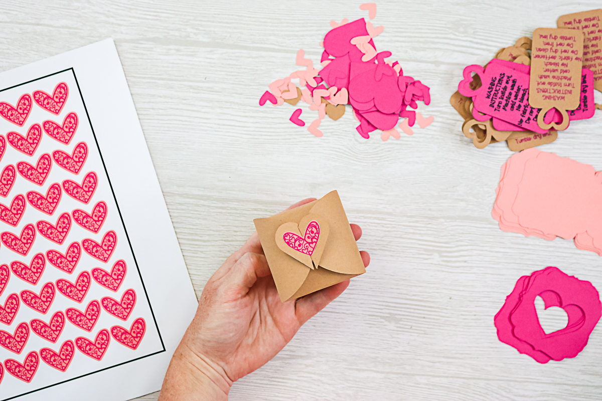 faire un coffret cadeau avec un cricut