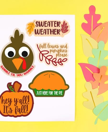 free printable stickers for fall