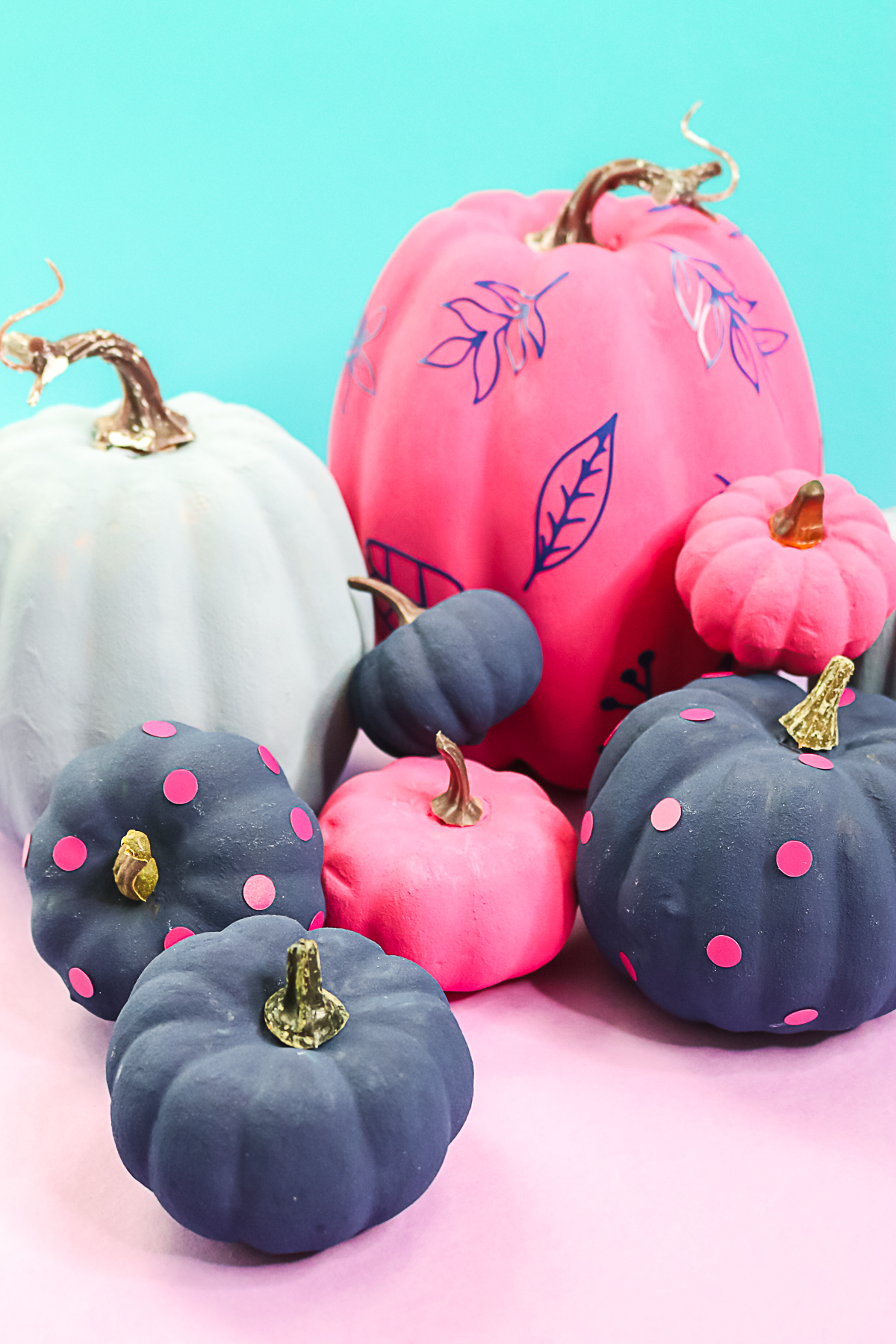 how to paint pumpkins