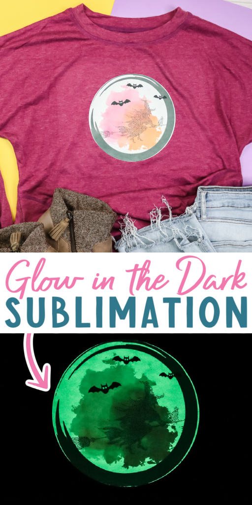 sublimation glow in the dark