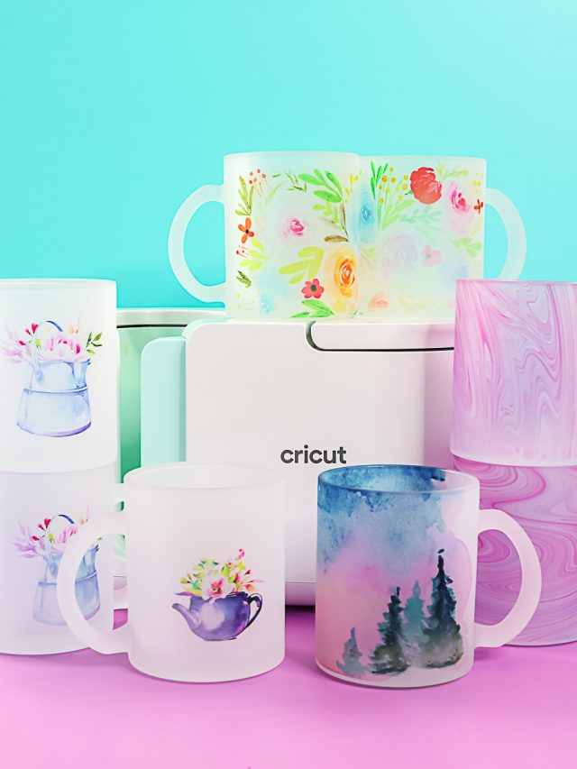 Glass Mugs in the Cricut Mug Press Do They Work? Story Angie Holden