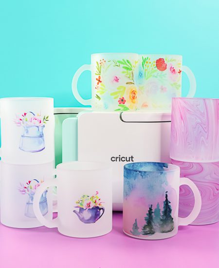 sublimation mugs in the cricut mug press