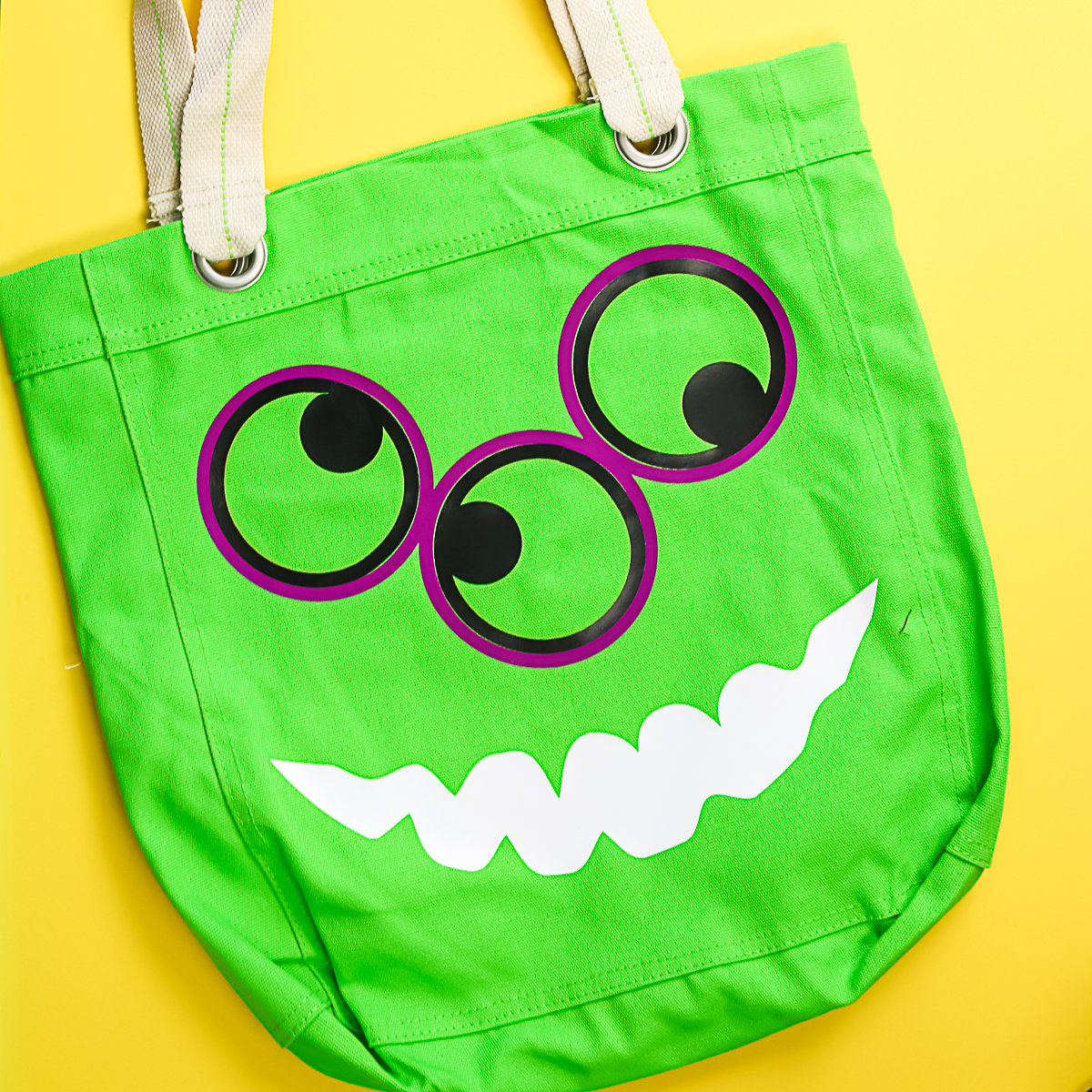 monster trick or treat bag