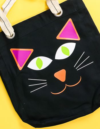 cat trick or treat bag