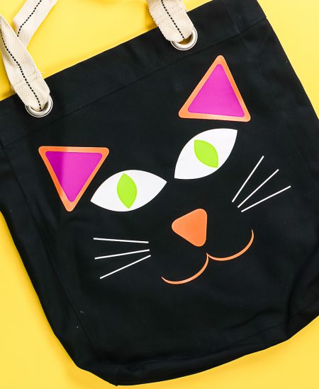 cat trick or treat bag