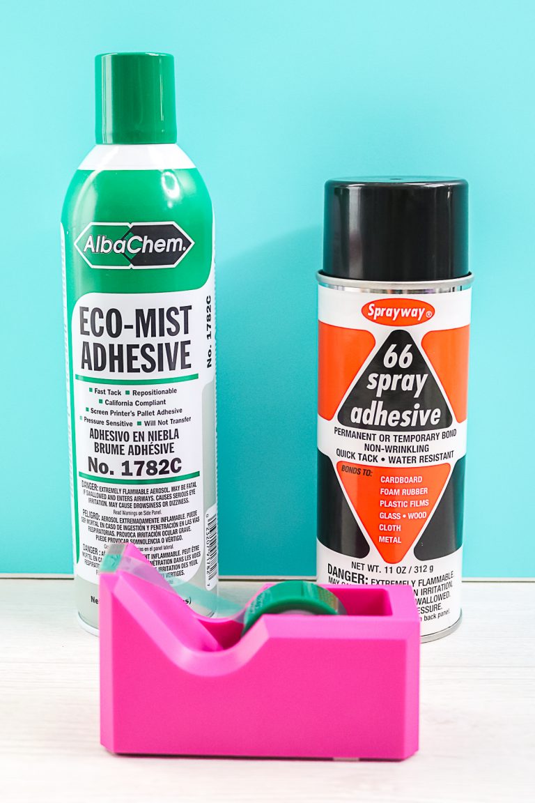 Sublimation Spray Adhesive How Does it Work? Should You Use It