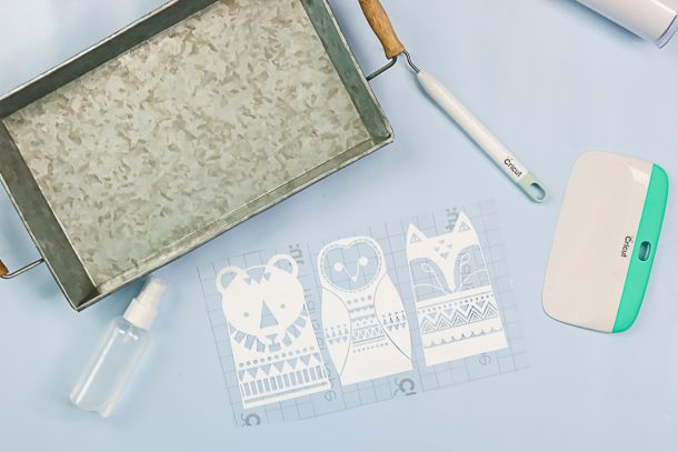 Wet Vinyl Application Method with Your Cricut - Angie Holden The ...