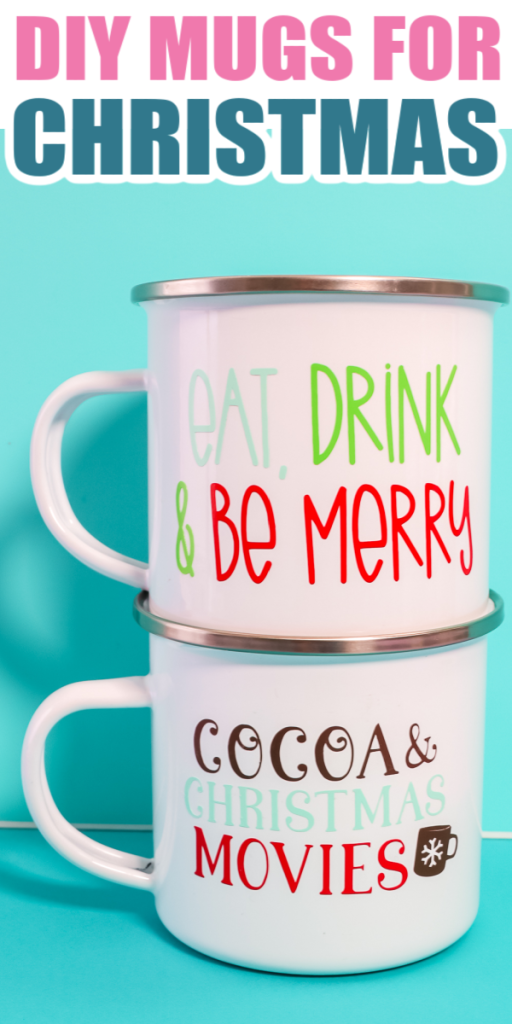 cricut christmas mugs