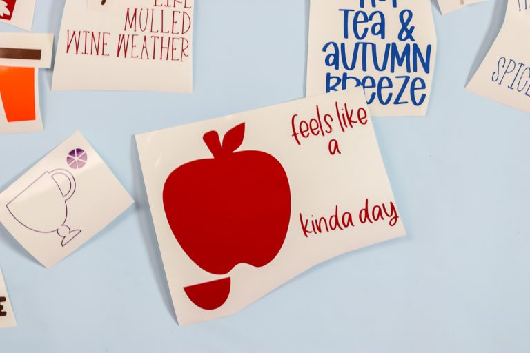 Cricut Coasters How to Add Vinyl to Coasters Angie Holden The Country Chic Cottage