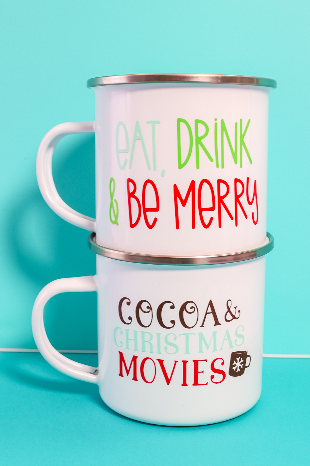 diy christmas mugs