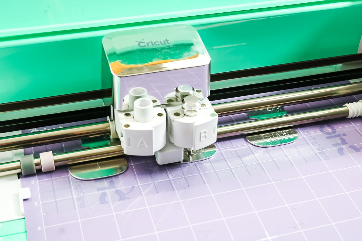 cricut explore air 2 with an engraving blade