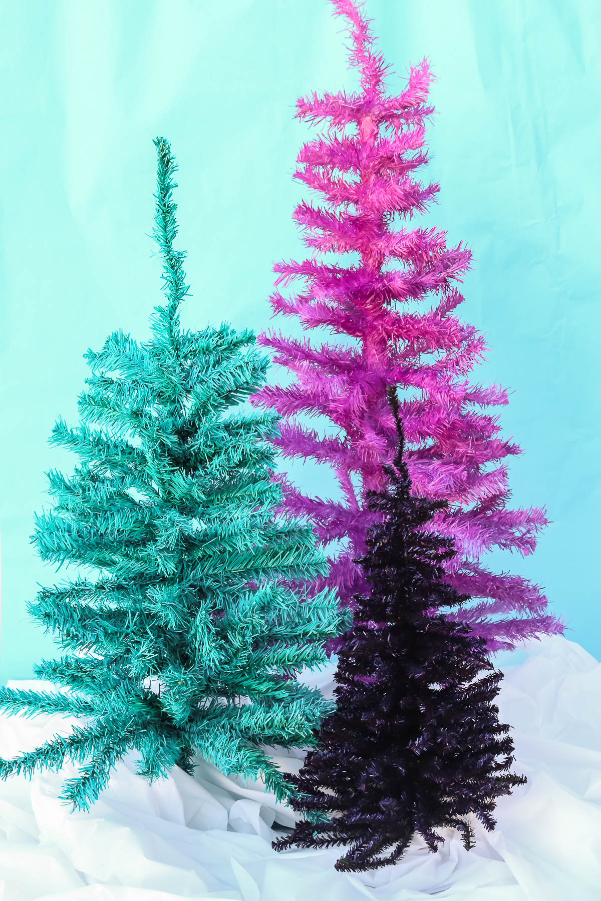 paint christmas trees