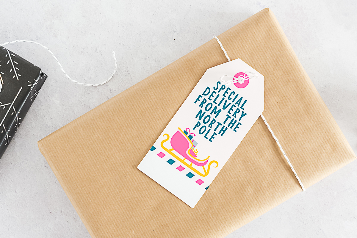 Santa Gift Tag