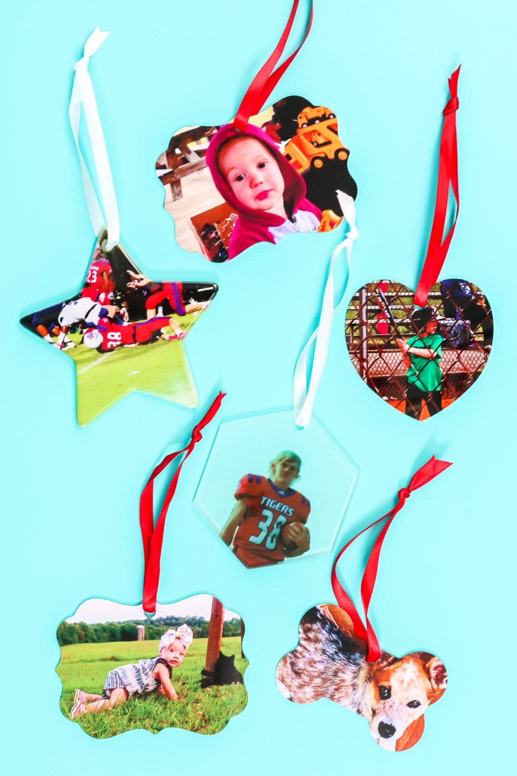 Sublimation Ornaments How to Make Photo Ornaments Angie Holden The