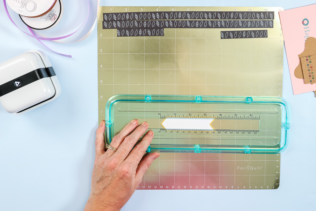 2 Options of We R Memory Keepers Punch Board Tab Punch / DIY Party