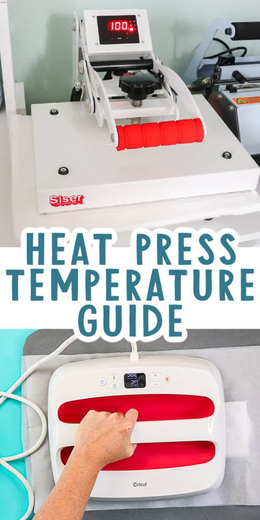 guide de température de presse à chaud