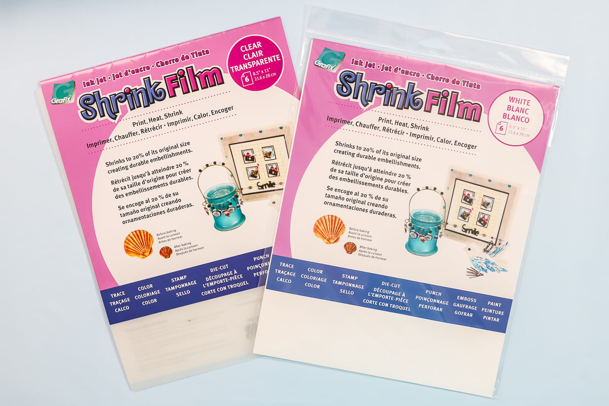 printable shrink film types