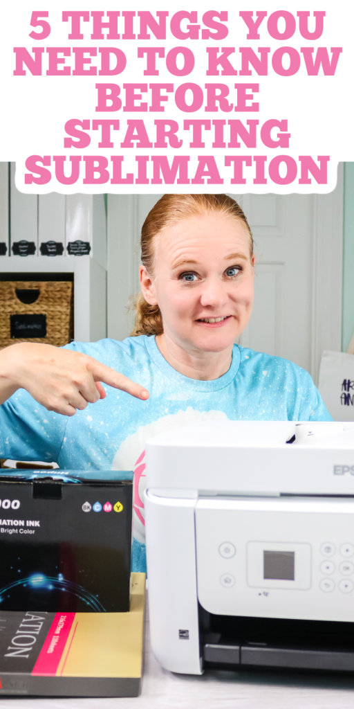 Sublimation for Beginners: Printers, Ink, Paper, and EVERYTHING You Need to  Get Started! 