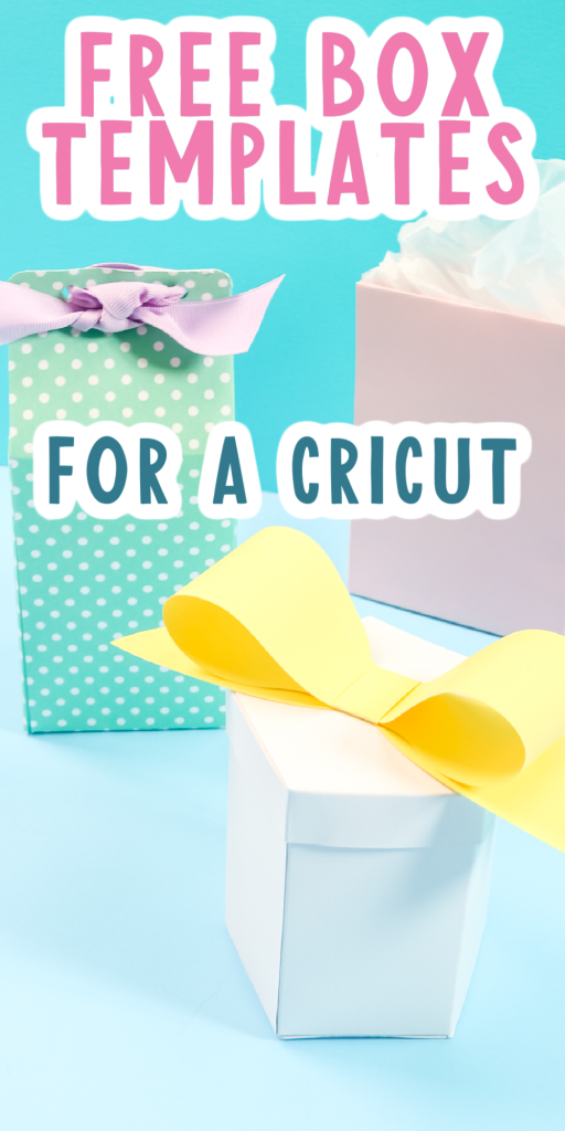 Mini Box Template Works on Cricut