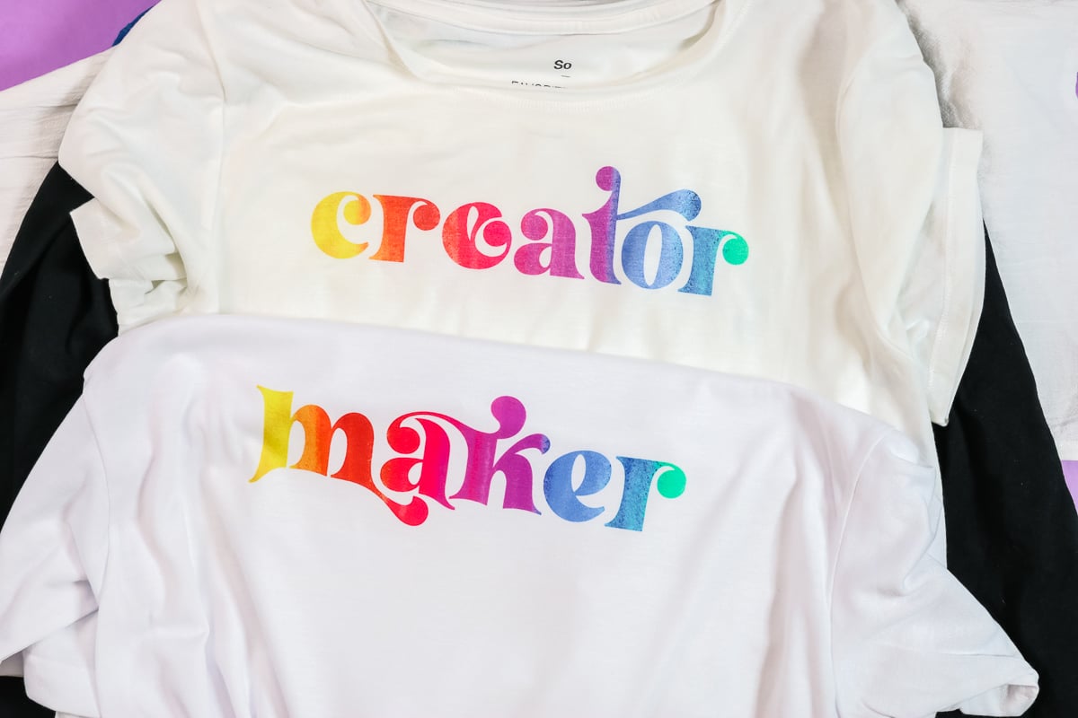 creator and maker shirts