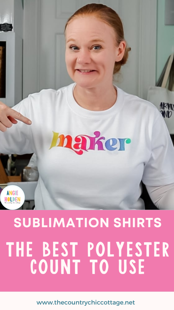 best polyester count for sublimation shirts
