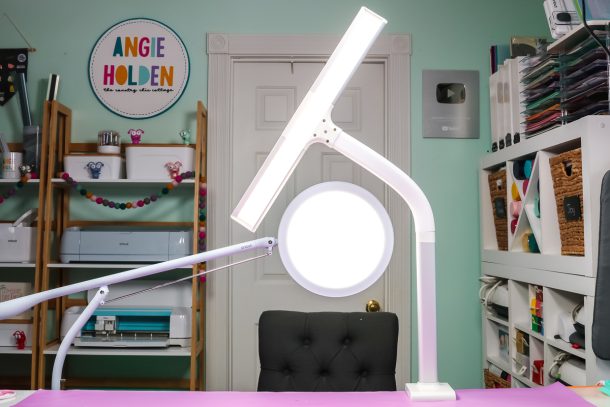 Craft Room Lighting: Does the Cricut Bright 360 stack up? - Angie ...