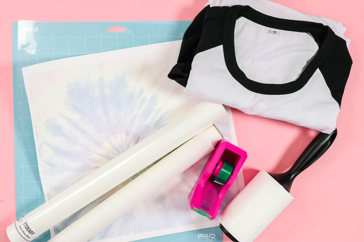 supplies for sublimation with a cricut
