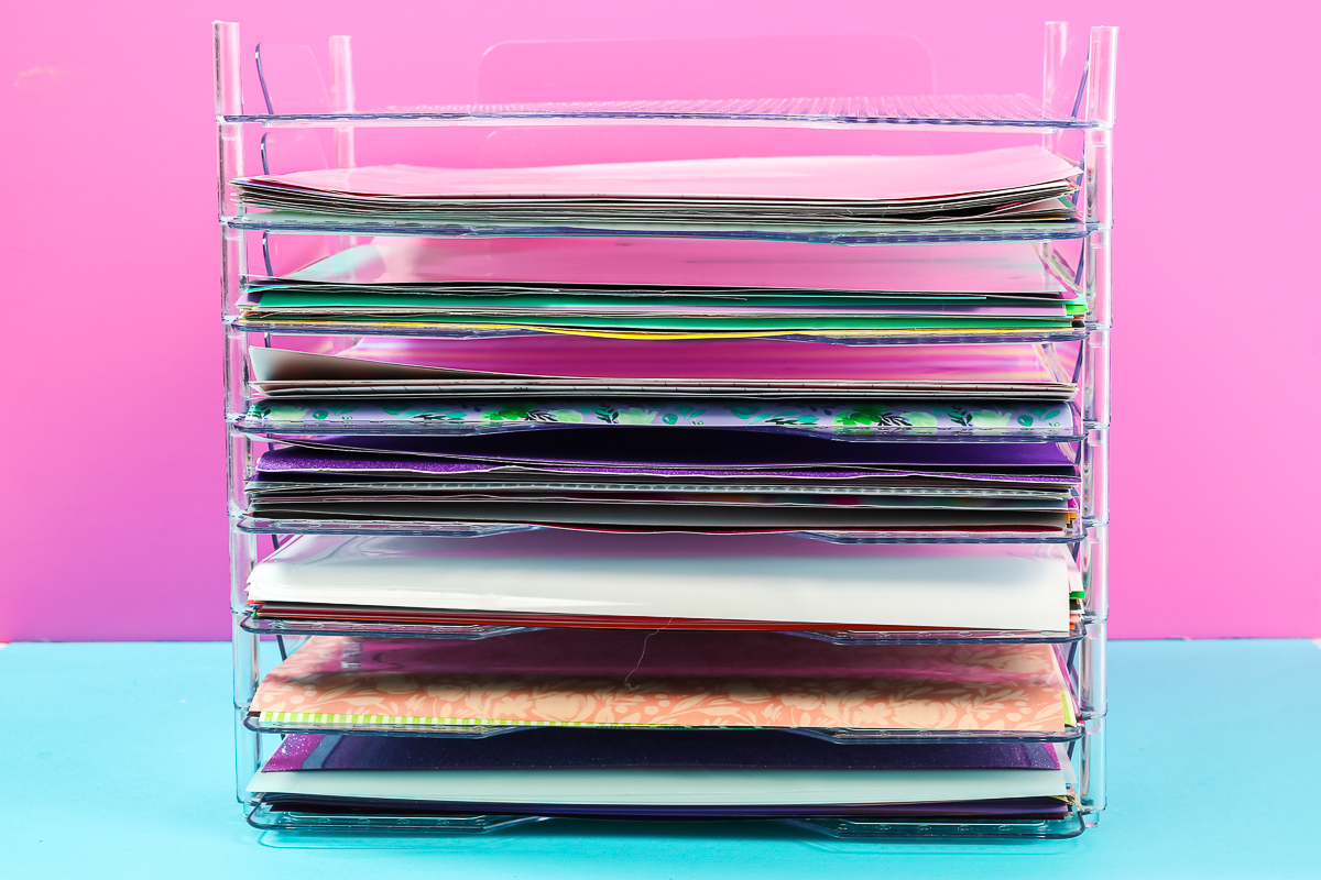 storing 12 x 12 sheets of vinyl