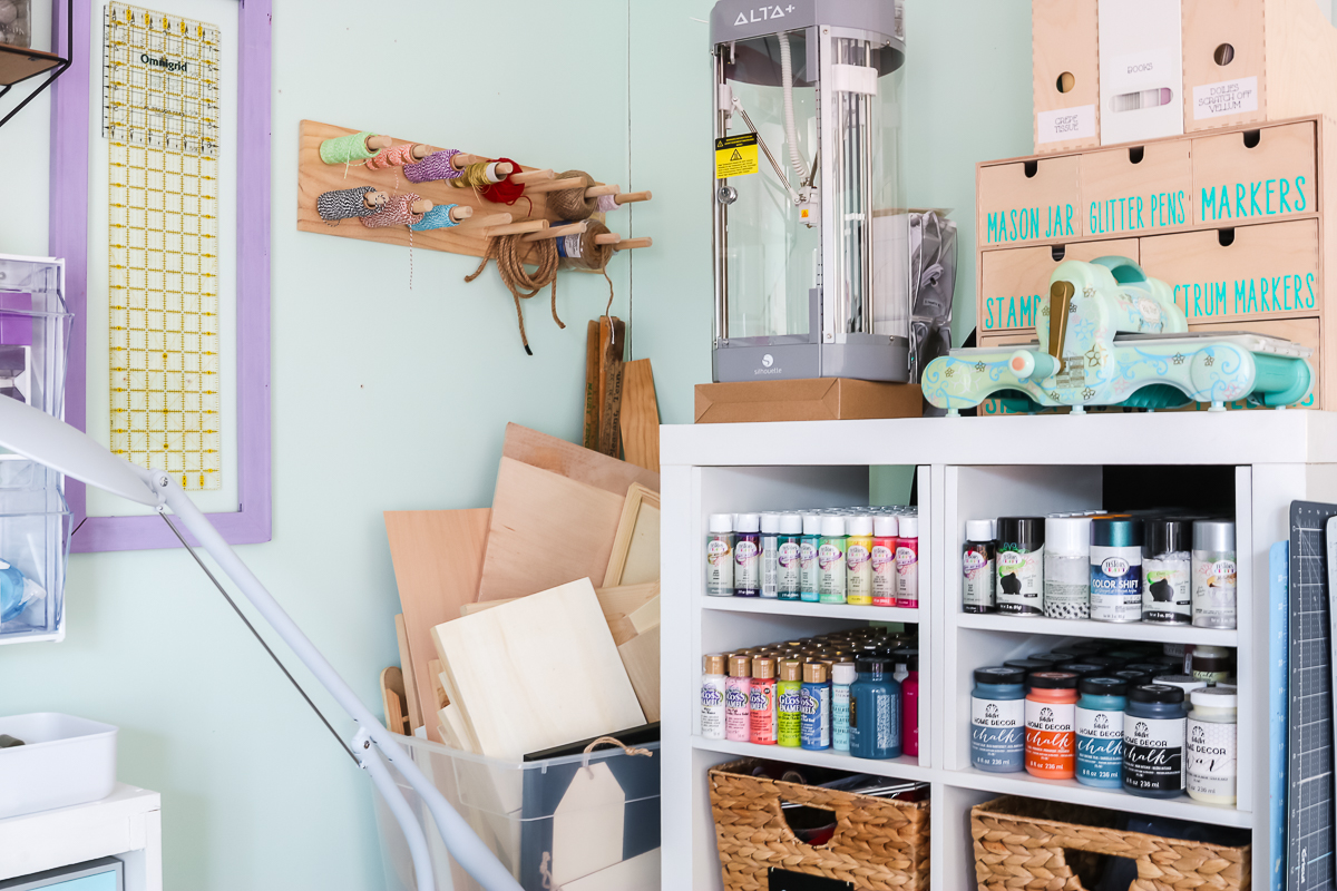 how to organize your craft room