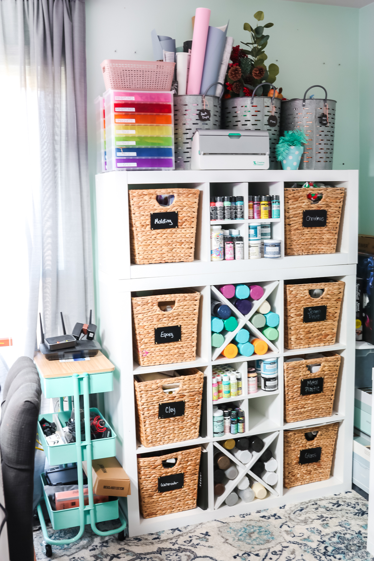 Cricut Craft Room Organization Ideas - Pineapple Paper Co.