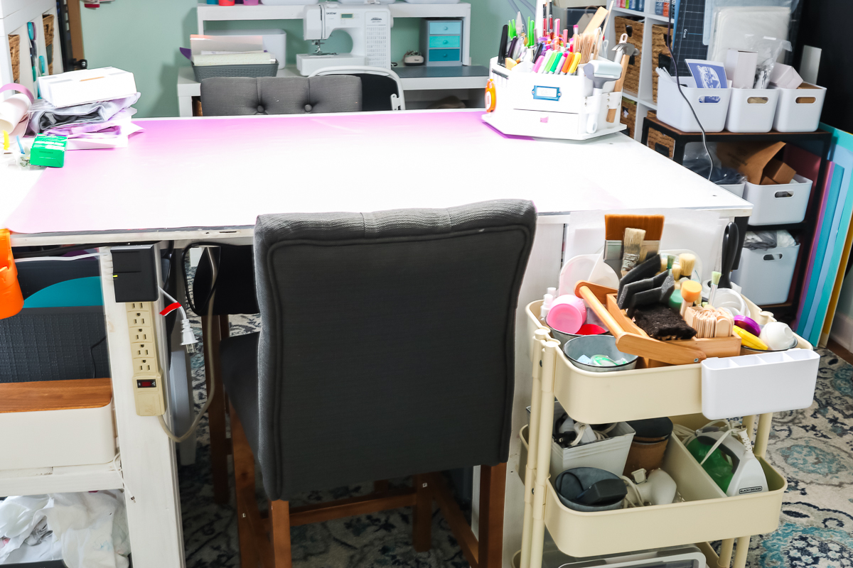 Built my wife a cricut desk, tips are welcomed! : r/cricut