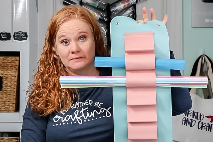 how to organize cricut vinyl