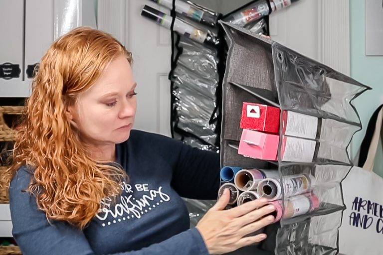 Cricut Vinyl Storage Options that Work! Angie Holden The Country