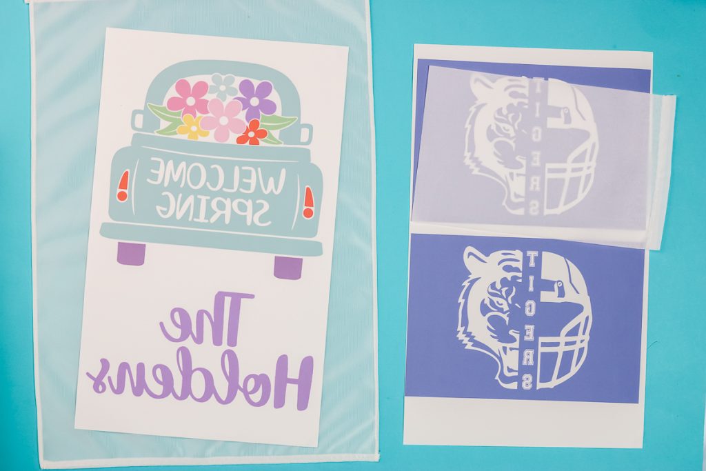 Sublimation Flags How to Make a Garden or Party Flag Angie Holden