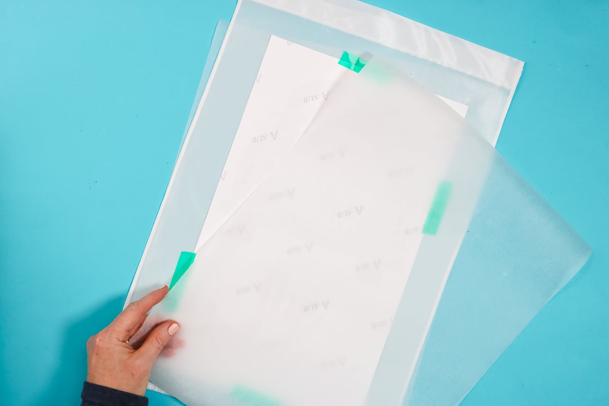 using protective paper for sublimation