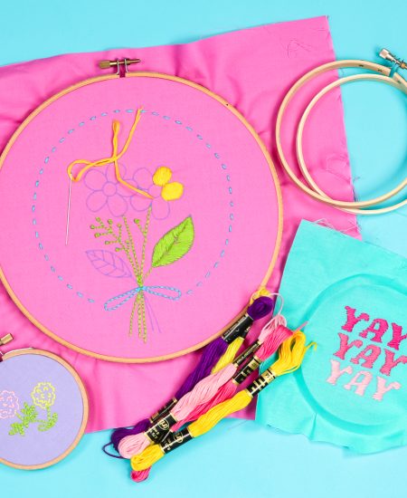 embroidery with a cricut machine