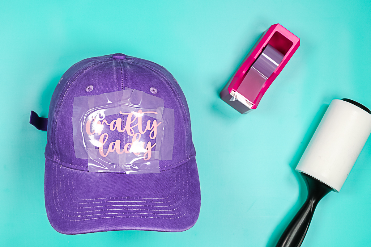 Creating an All-Over Hat Design with Cricut Hat Press - The Homes