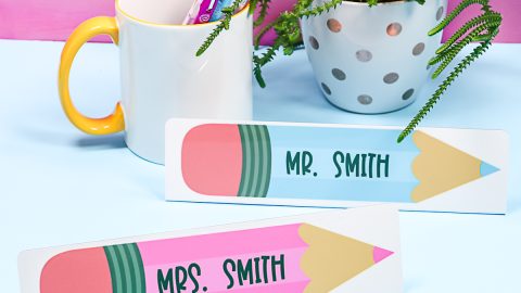 custom desk name plates