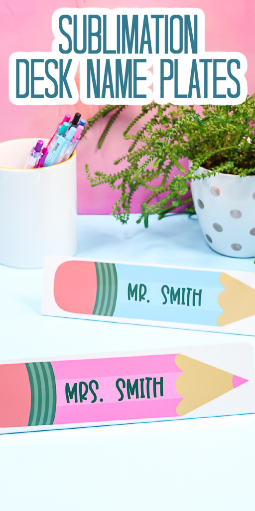 sublimation desk name plates