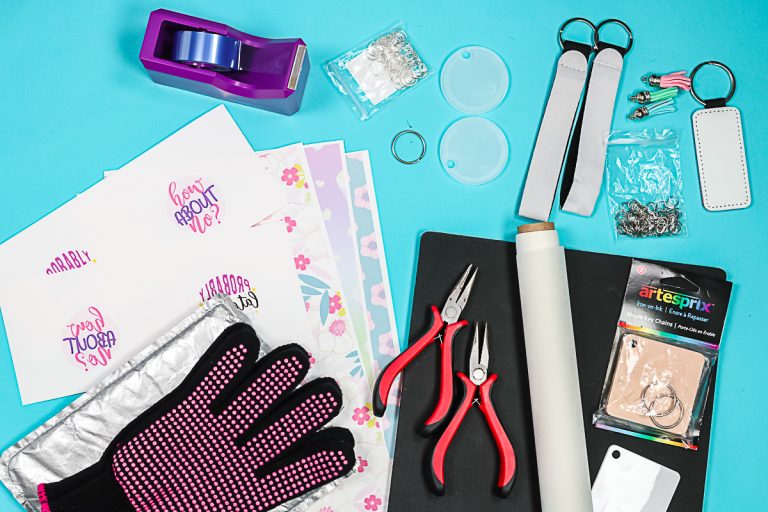 How to Make Sublimation Keychains Angie Holden The Country Chic Cottage