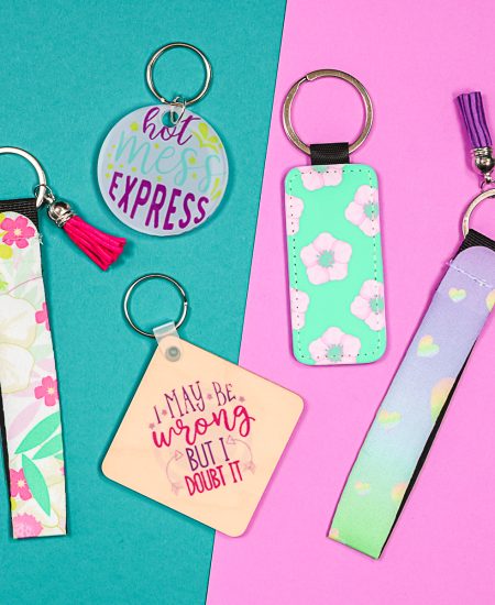 how to make keychains with sublimation