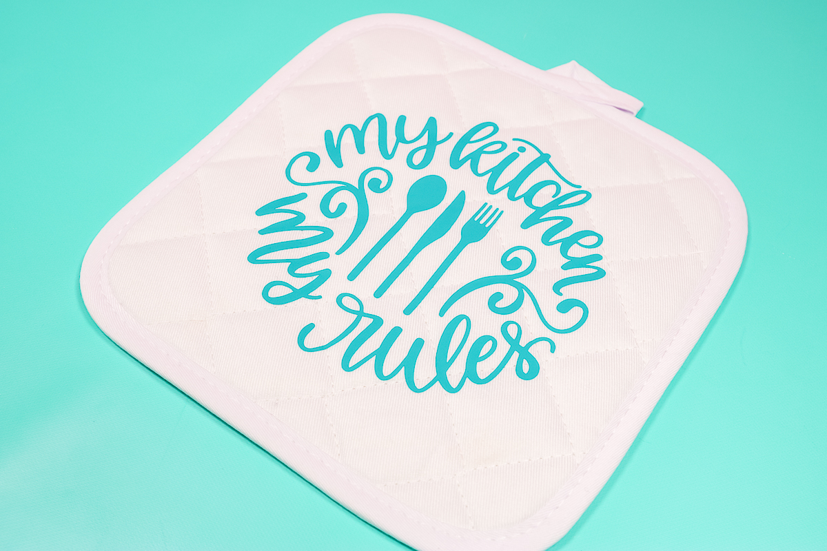 htv on pot holder